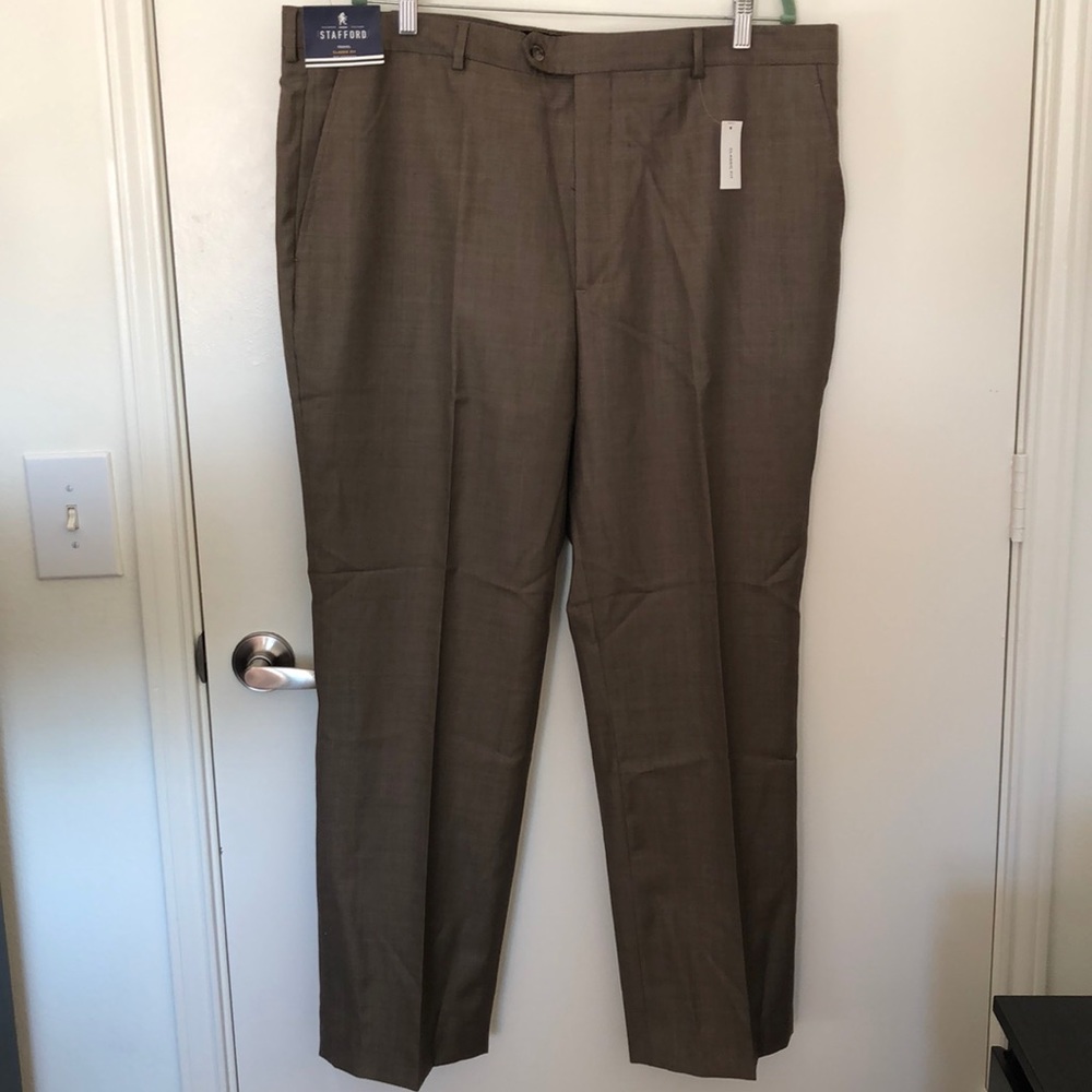 Stafford Classic Fit Dress Pants